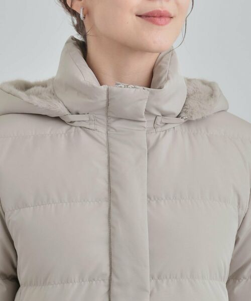 SHOO・LA・RUE / シューラルー ダウンジャケット・ベスト | 【洗濯機可/S-LL】フェイクファーフード ロングダウン【CIRCRIC】 | 詳細28