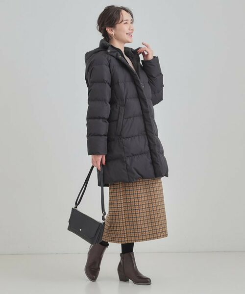 SHOO・LA・RUE / シューラルー ダウンジャケット・ベスト | 【洗濯機可/S-LL】フェイクファーフード ロングダウン【CIRCRIC】 | 詳細4