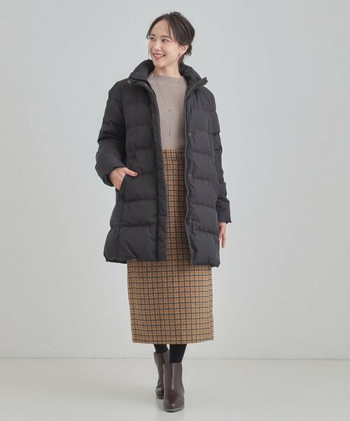 SHOO・LA・RUE / シューラルー ダウンジャケット・ベスト | 【洗濯機可/S-LL】フェイクファーフード ロングダウン【CIRCRIC】 | 詳細6