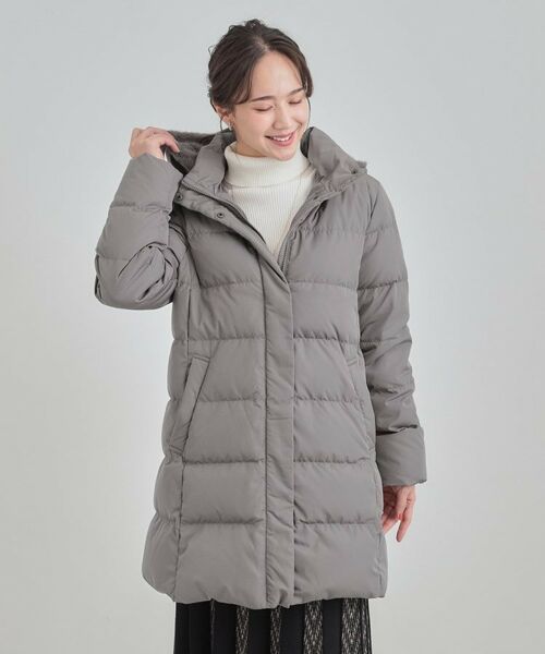 SHOO・LA・RUE / シューラルー ダウンジャケット・ベスト | 【洗濯機可/S-LL】フェイクファーフード ロングダウン【CIRCRIC】 | 詳細8