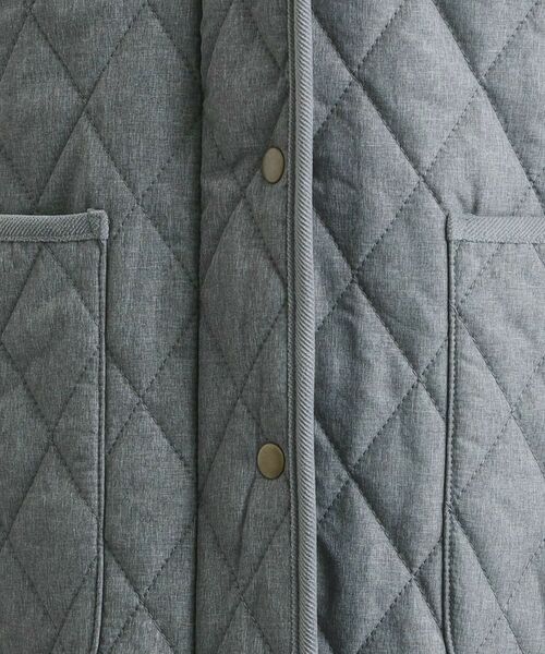 SHOO・LA・RUE / シューラルー その他アウター | 【撥水/フード取り外し可】自然にくびれる あったかダイヤ柄キルトコート【CIRCRIC】 | 詳細11