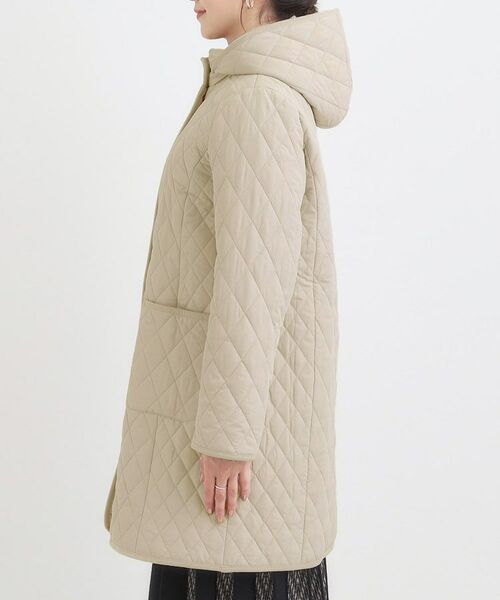 SHOO・LA・RUE / シューラルー その他アウター | 【撥水/フード取り外し可】自然にくびれる あったかダイヤ柄キルトコート【CIRCRIC】 | 詳細20