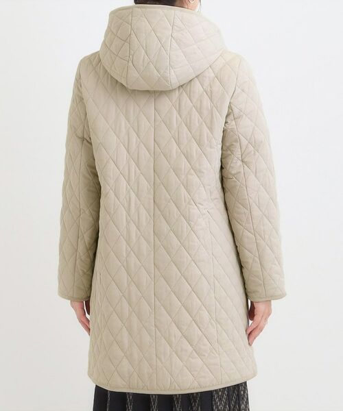 SHOO・LA・RUE / シューラルー その他アウター | 【撥水/フード取り外し可】自然にくびれる あったかダイヤ柄キルトコート【CIRCRIC】 | 詳細21