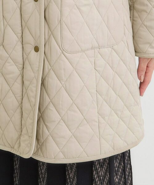 SHOO・LA・RUE / シューラルー その他アウター | 【撥水/フード取り外し可】自然にくびれる あったかダイヤ柄キルトコート【CIRCRIC】 | 詳細26