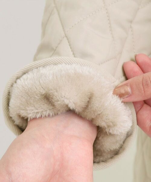 SHOO・LA・RUE / シューラルー その他アウター | 【撥水/フード取り外し可】自然にくびれる あったかダイヤ柄キルトコート【CIRCRIC】 | 詳細28