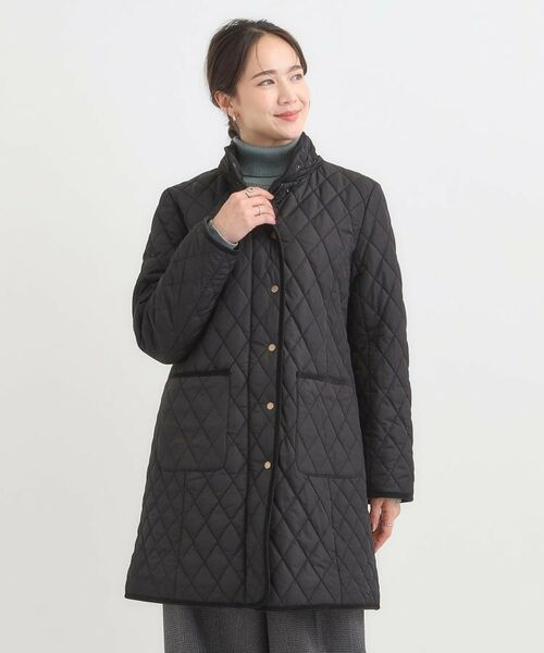 SHOO・LA・RUE / シューラルー その他アウター | 【撥水/フード取り外し可】自然にくびれる あったかダイヤ柄キルトコート【CIRCRIC】 | 詳細3