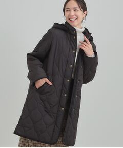 SHOO・LA・RUE / シューラルー その他アウター | 【撥水/フード取り外し可】冬に嬉しいこだわり満載 ひょうたん柄キルトコート【CIRCRIC】