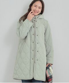 SHOO・LA・RUE / シューラルー その他アウター | 【撥水/フード取り外し可】冬に嬉しいこだわり満載 ひょうたん柄キルトコート【CIRCRIC】