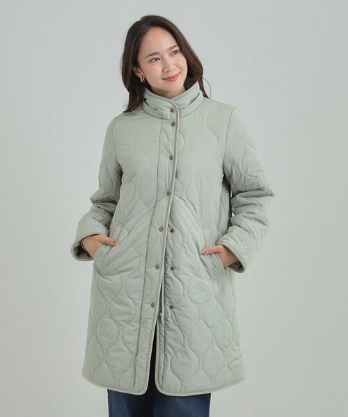 SHOO・LA・RUE / シューラルー その他アウター | 【撥水/フード取り外し可】冬に嬉しいこだわり満載 ひょうたん柄キルトコート【CIRCRIC】 | 詳細10