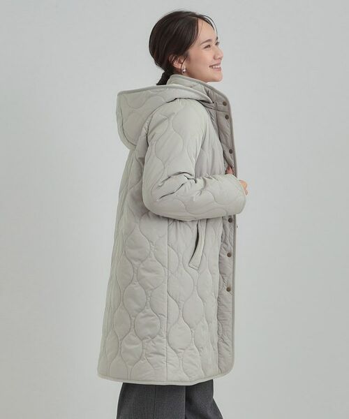 SHOO・LA・RUE / シューラルー その他アウター | 【撥水/フード取り外し可】冬に嬉しいこだわり満載 ひょうたん柄キルトコート【CIRCRIC】 | 詳細16