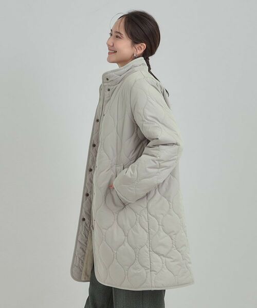 SHOO・LA・RUE / シューラルー その他アウター | 【撥水/フード取り外し可】冬に嬉しいこだわり満載 ひょうたん柄キルトコート【CIRCRIC】 | 詳細18