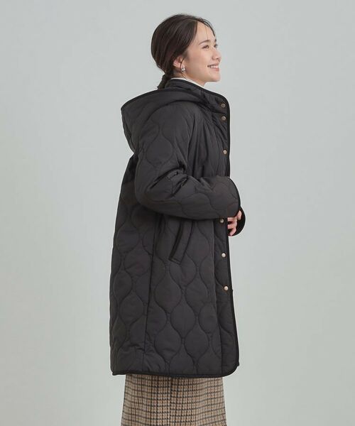 SHOO・LA・RUE / シューラルー その他アウター | 【撥水/フード取り外し可】冬に嬉しいこだわり満載 ひょうたん柄キルトコート【CIRCRIC】 | 詳細2