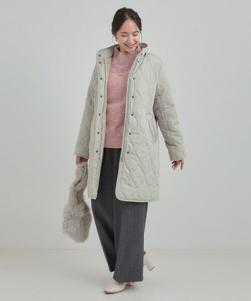 SHOO・LA・RUE / シューラルー その他アウター | 【撥水/フード取り外し可】冬に嬉しいこだわり満載 ひょうたん柄キルトコート【CIRCRIC】 | 詳細20