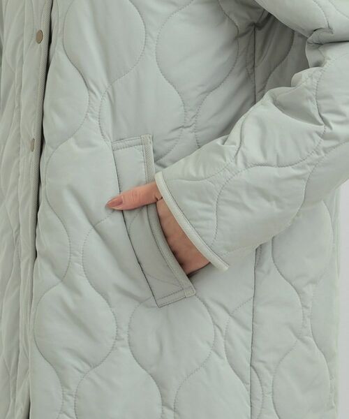 SHOO・LA・RUE / シューラルー その他アウター | 【撥水/フード取り外し可】冬に嬉しいこだわり満載 ひょうたん柄キルトコート【CIRCRIC】 | 詳細28