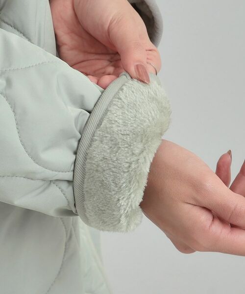 SHOO・LA・RUE / シューラルー その他アウター | 【撥水/フード取り外し可】冬に嬉しいこだわり満載 ひょうたん柄キルトコート【CIRCRIC】 | 詳細30