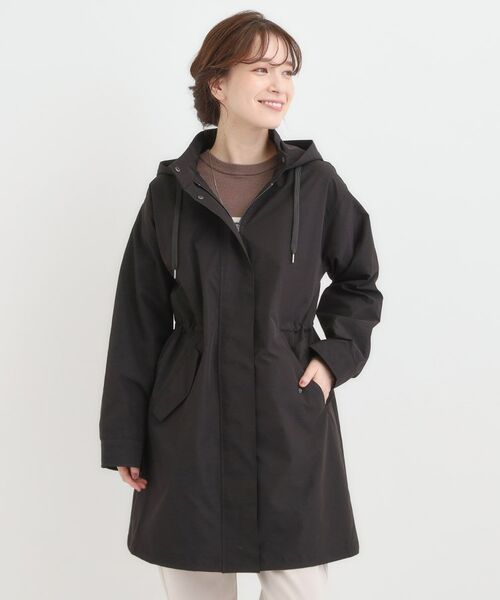 SHOO・LA・RUE / シューラルー ミリタリージャケット・コート | 【S-LL/撥水】腰回りをカバーする ロングミリタリーアウター | 詳細1