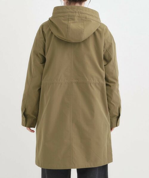 SHOO・LA・RUE / シューラルー ミリタリージャケット・コート | 【S-LL/撥水】腰回りをカバーする ロングミリタリーアウター | 詳細11