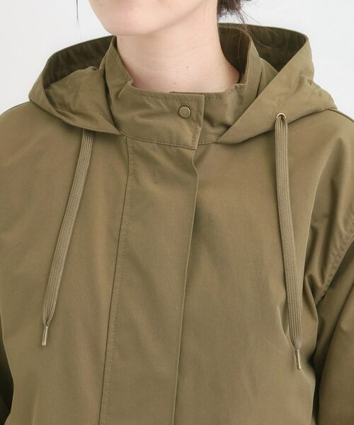 SHOO・LA・RUE / シューラルー ミリタリージャケット・コート | 【S-LL/撥水】腰回りをカバーする ロングミリタリーアウター | 詳細12