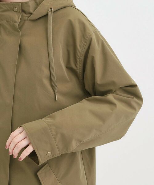 SHOO・LA・RUE / シューラルー ミリタリージャケット・コート | 【S-LL/撥水】腰回りをカバーする ロングミリタリーアウター | 詳細13
