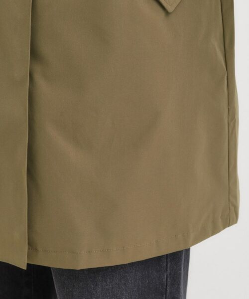 SHOO・LA・RUE / シューラルー ミリタリージャケット・コート | 【S-LL/撥水】腰回りをカバーする ロングミリタリーアウター | 詳細15
