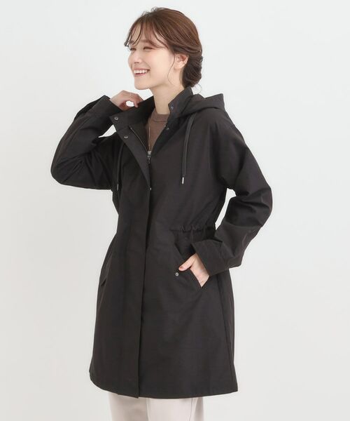 SHOO・LA・RUE / シューラルー ミリタリージャケット・コート | 【S-LL/撥水】腰回りをカバーする ロングミリタリーアウター | 詳細2