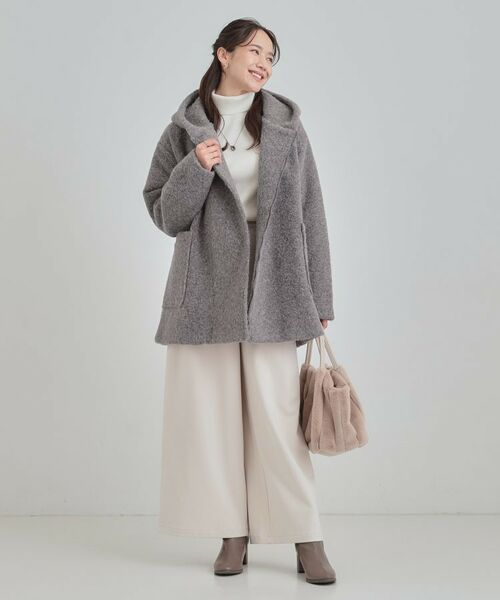 SHOO・LA・RUE / シューラルー その他アウター | スライバーフーディーコート | 詳細7