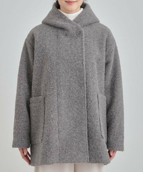 SHOO・LA・RUE / シューラルー その他アウター | スライバーフーディーコート | 詳細9