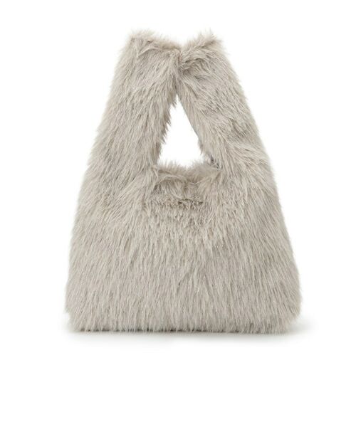 SHOO・LA・RUE / シューラルー トートバッグ | ラメ入りファートートバッグ | 詳細11