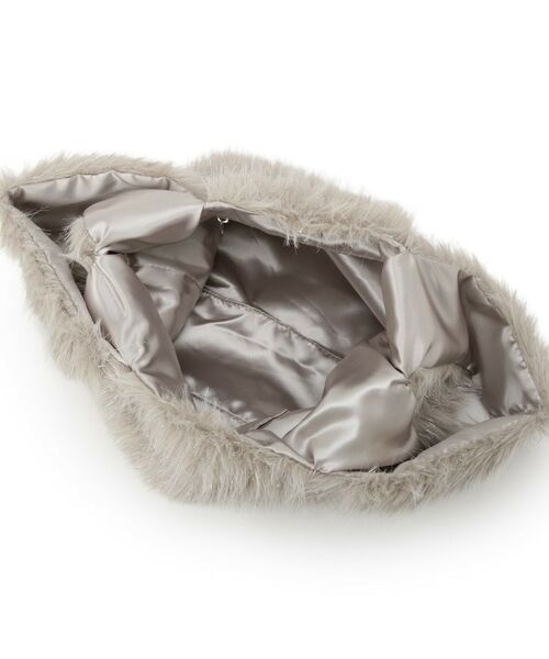 SHOO・LA・RUE / シューラルー トートバッグ | ラメ入りファートートバッグ | 詳細13