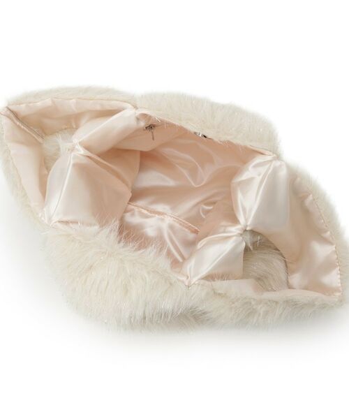 SHOO・LA・RUE / シューラルー トートバッグ | ラメ入りファートートバッグ | 詳細14