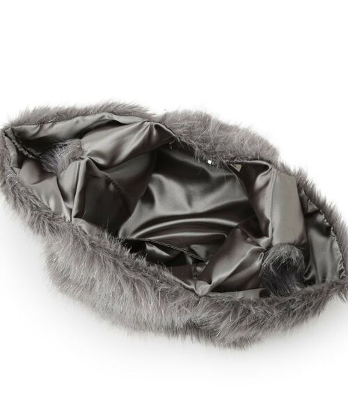 SHOO・LA・RUE / シューラルー トートバッグ | ラメ入りファートートバッグ | 詳細15