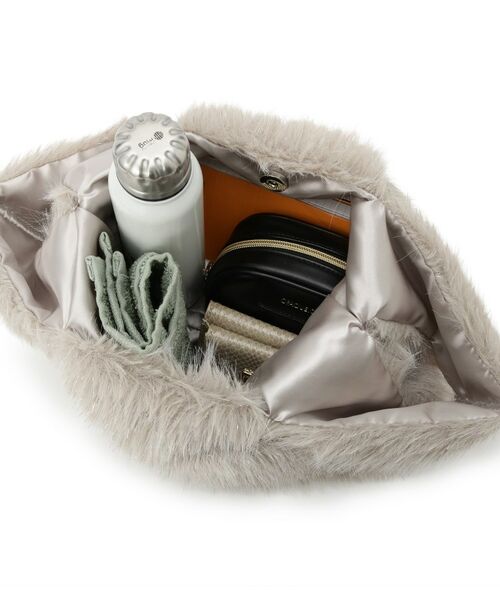 SHOO・LA・RUE / シューラルー トートバッグ | ラメ入りファートートバッグ | 詳細16