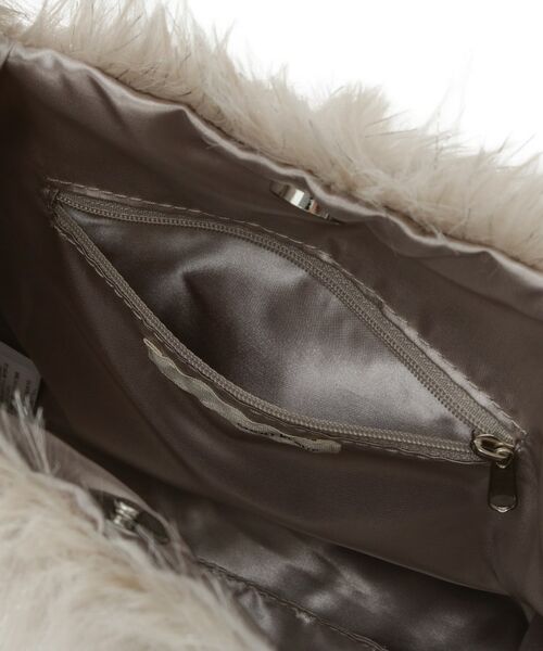 SHOO・LA・RUE / シューラルー トートバッグ | ラメ入りファートートバッグ | 詳細17