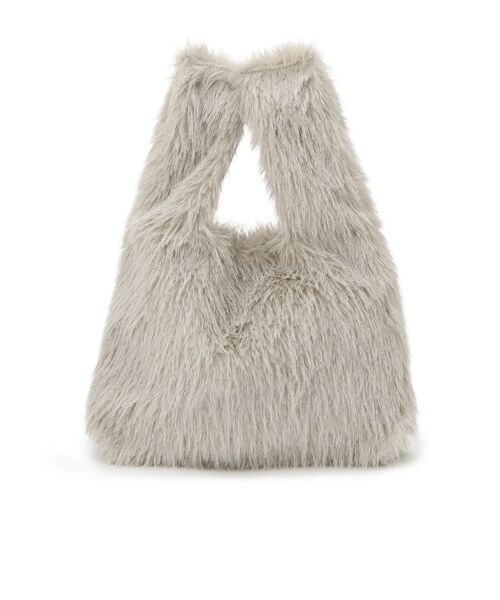 SHOO・LA・RUE / シューラルー トートバッグ | ラメ入りファートートバッグ | 詳細9