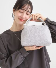 SHOO・LA・RUE / シューラルー ショルダーバッグ | ラメ入り生地ショルダーバッグ