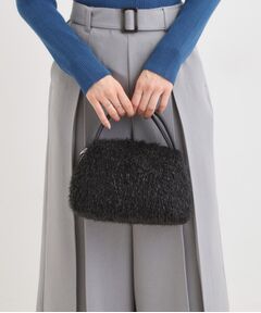 SHOO・LA・RUE / シューラルー ショルダーバッグ | ラメ入り生地ショルダーバッグ