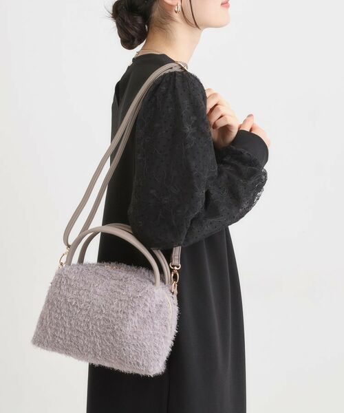 SHOO・LA・RUE / シューラルー ショルダーバッグ | ラメ入り生地ショルダーバッグ | 詳細7