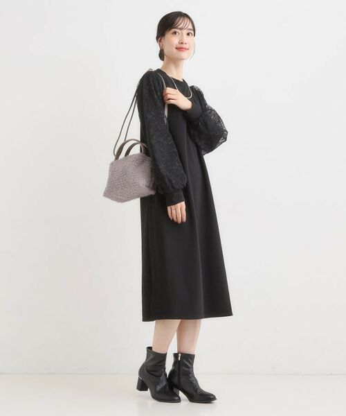 SHOO・LA・RUE / シューラルー ショルダーバッグ | ラメ入り生地ショルダーバッグ | 詳細8