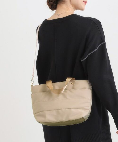 SHOO・LA・RUE / シューラルー トートバッグ | キルティングトートバッグ(ライトベージュ(051))