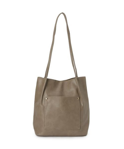 SHOO・LA・RUE / シューラルー トートバッグ | つや合皮つまみハンドルトートバッグ | 詳細14