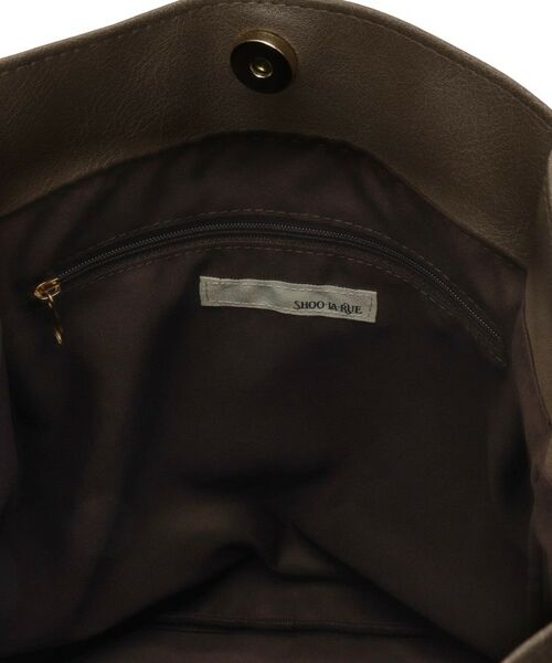 SHOO・LA・RUE / シューラルー トートバッグ | つや合皮つまみハンドルトートバッグ | 詳細26