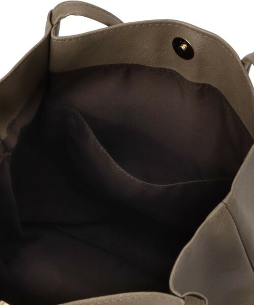 SHOO・LA・RUE / シューラルー トートバッグ | つや合皮つまみハンドルトートバッグ | 詳細27