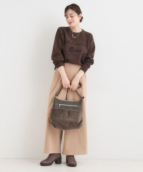 SHOO・LA・RUE / シューラルー ショルダーバッグ | ポケットフェイクファーショルダーバッグ | 詳細4