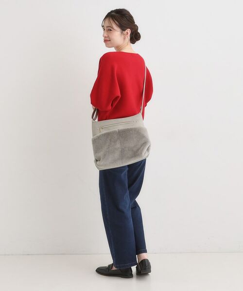 SHOO・LA・RUE / シューラルー ショルダーバッグ | ポケットフェイクファーショルダーバッグ | 詳細6