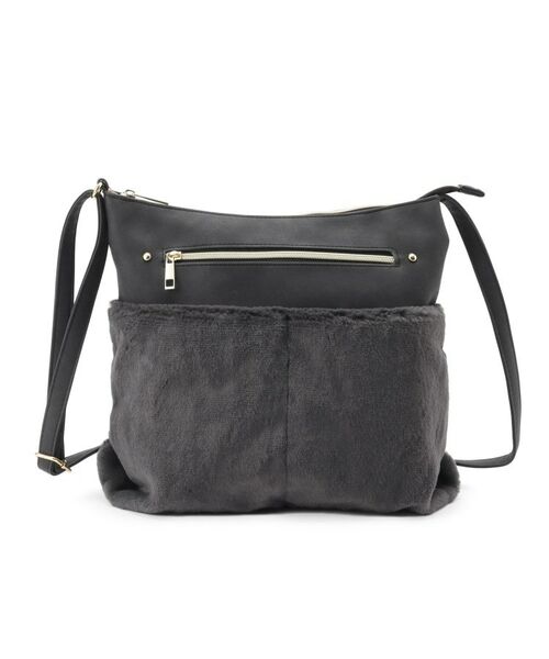 SHOO・LA・RUE / シューラルー ショルダーバッグ | ポケットフェイクファーショルダーバッグ | 詳細7