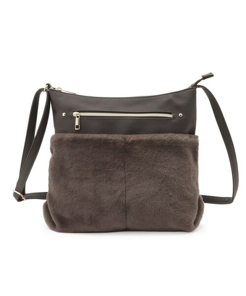 SHOO・LA・RUE / シューラルー ショルダーバッグ | ポケットフェイクファーショルダーバッグ | 詳細8