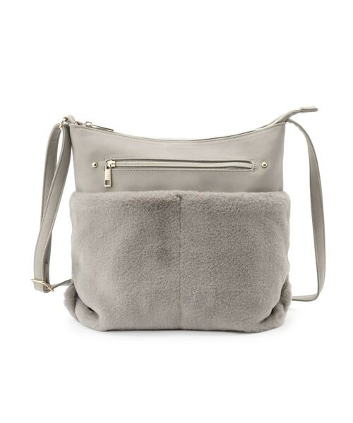 SHOO・LA・RUE / シューラルー ショルダーバッグ | ポケットフェイクファーショルダーバッグ | 詳細9