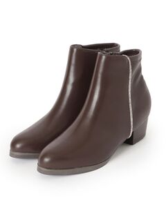 SHOO・LA・RUE / シューラルー ブーツ（ショート丈） | キラキラバックストレッチブーツ