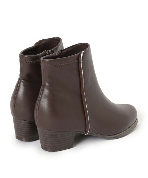 SHOO・LA・RUE / シューラルー ブーツ(ショート丈) | キラキラバックストレッチブーツ | 詳細4