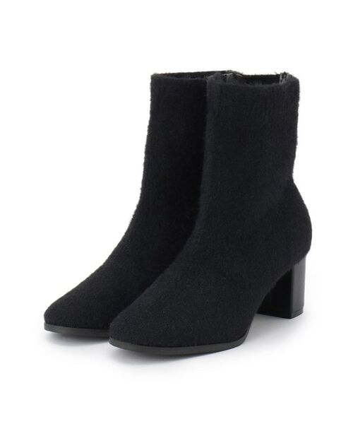 SHOO・LA・RUE / シューラルー ブーツ（ショート丈） | 起毛ニットブーツ | 詳細1